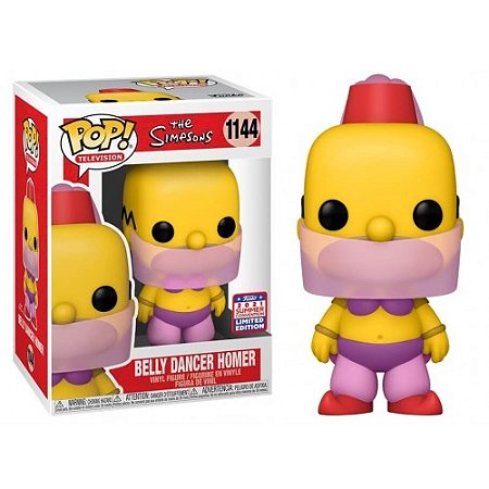 Funko Pop The Simpsons Belly Dancer Homer 1144 Exclusivo