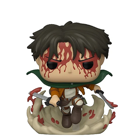 Funko Pop! Animation - Attack on Titan -Battle Levi ( Selo Xclusive)  #1169