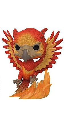 Funko Pop! Filme Harry Potter Fawkes 84 Exclusivo Flocked