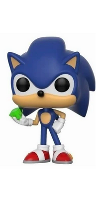 Funko Pop! Games: Sonic - Sonic w/ Emerald  #284