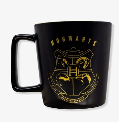 Caneca Buck - 400 ml - Brasão Hogwarts - Harry Potter