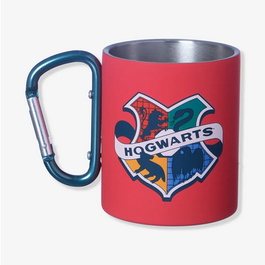 Caneca Mosquetão 300ml - Harry Potter - Hogwarts