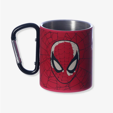 Caneca Mosquetão 300ml - Marvel - Homem Aranha
