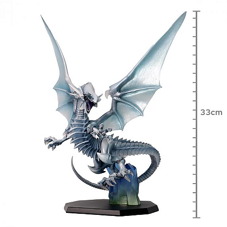 Figure Yu-Gi-Oh! - Dragao Branco De Olhos Azuis - Art Works Monsters - Edicao Holografica