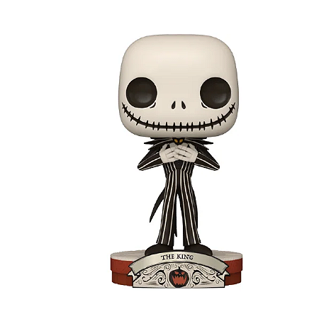 Funko Pop! Disney - Jack Skellington as the King #1401 Exclusivo (Selo Special Edition)