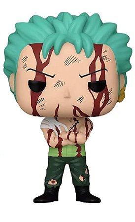 Funko Pop! Animation - One Piece - Roronoa Zoro #1496 Exclusivo Hot Topic
