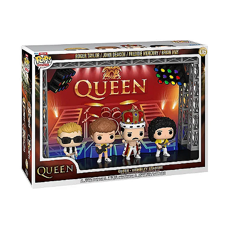 Funko Pop! Rocks Deluxe Moment Queen Wembley Stadium - 06