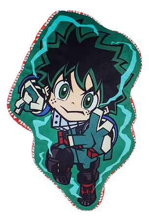 Almofada em Veludo My Hero Academia Izuku Midoriya Deku
