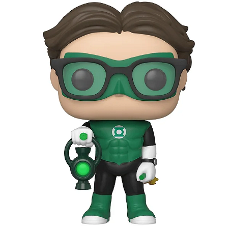 Funko Pop! Television The Big Bang Theory Leonard Hofstadter as Green Lantern 836 Exclusivo