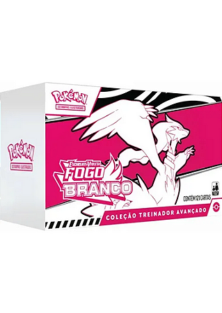 Box Treinador Avancado Fogo Branco Pokemon Copag (Português)