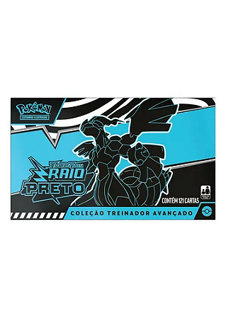 Box Treinador Avancado Raio Preto Pokemon Copag (Português)
