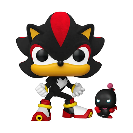 Funko Pop Sonic Shadow with Dark Chao 1151 - Flocked