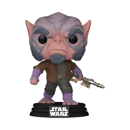 Funko Pop Star Wars Zeb Orrelios with Bo-Rifle 822