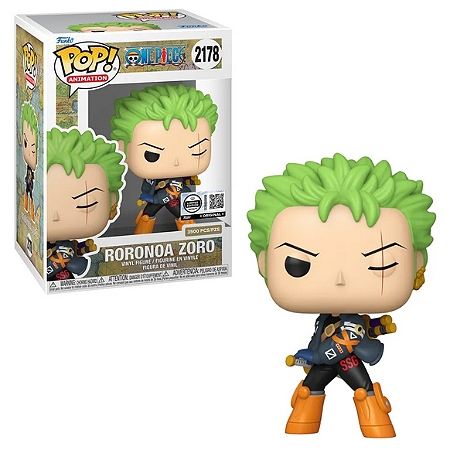 Boneco Funko Pop! Edição Limitada (3500 Pcs) One Piece Egghead - Zoro 2178