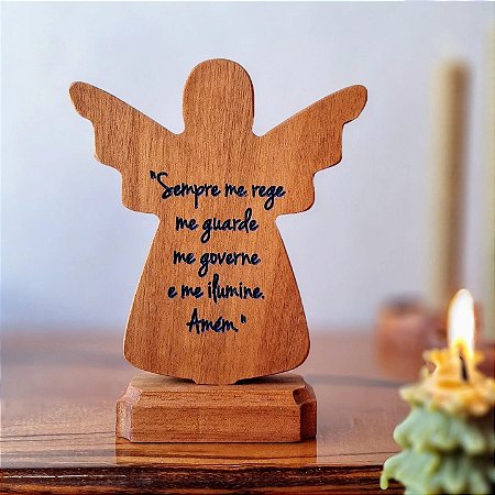 Anjo com Oração