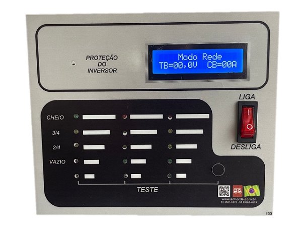 PAINEL REMOTO COM MARCADOR DE NÍVEIS PARA ATIVE SEM DISPLAY