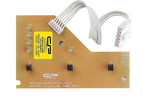 Placa Interface Lavadora Electrolux Lte12 64502207 CP