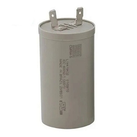 Capacitor 12uf 250vac Para Tanquinho Portão Elétrico Weg