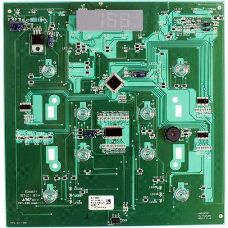 Placa Interface Lavadora Electrolux DB83 DB83X 64503097