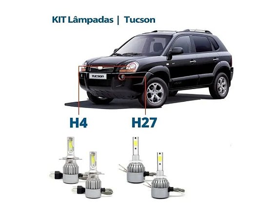 Kit Lampadas Super Led Tucson 06/16