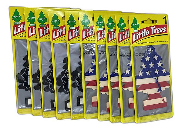 KIT 150 LITTLE TREES USA BLACK ICE ATACADO