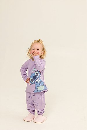 Pijama Infantil Feminino Stitch Xepa - 40.42.05