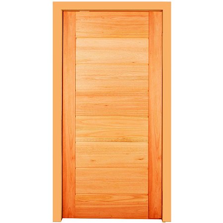 Porta Pivotante BBB Inteira de Madeira Maciça 2.14 x 1.28 m