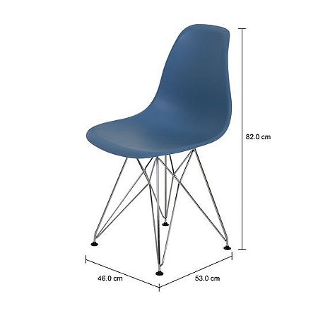 Cadeira Eames Tower - Azul