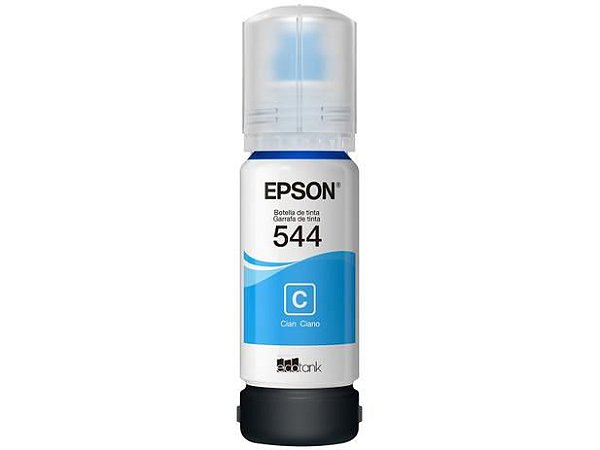 Garrafa de Tinta Impressora - Epson - Ciano - T544 - 65ml