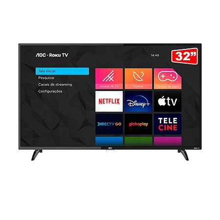 Smart Tv  - 32' - AOC Roku - 32S5195/78