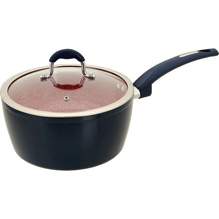 Panela - Com tampa Power Taste - 24 cm - La Cuisine - Azul