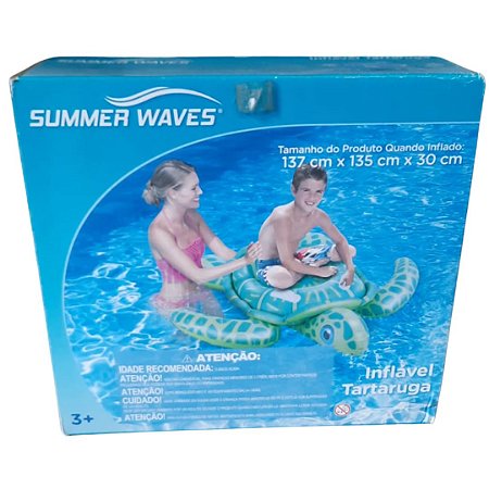 Boia Inflavel Infantil - Summer Waves - Tartaruga