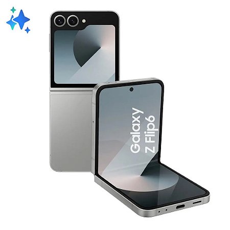 Smartphone - Samsung - Galaxy Z Flip6 - 256GB - Al Cinza