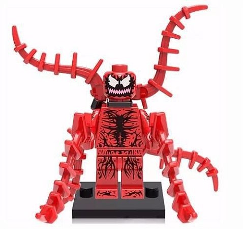 Boneco Carnificina Compatível Lego Montar Marvel