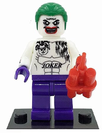 Boneco Coringa Esquadrão Suicida Compatível Lego Montar Dc Comics