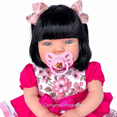 Boneca Bebê Realista Real Reborn + Acessórios Promoção Aqui