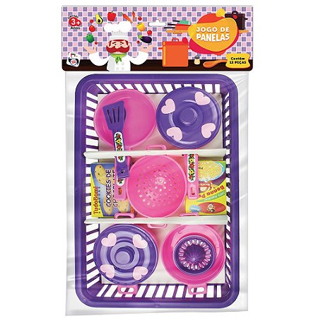 Brinquedo Interativo Para Meninas Jogo De Panela Infantil - ShopJJ -  Brinquedos, Bebe Reborn e Utilidades