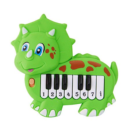 Teclado elétrico para piano infantil, brinquedo de piano bebê com