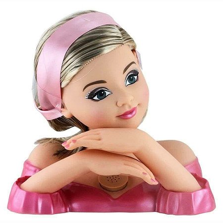 Boneca infantil maquiagem