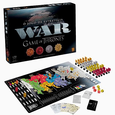Jogo de Táticas e Estratégias War Game Of Thrones Divertido