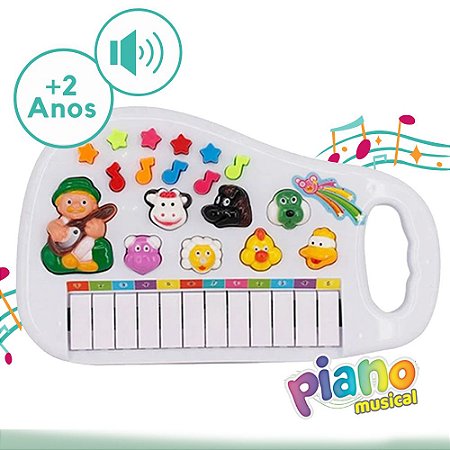 Piano De Brinquedo Infantil