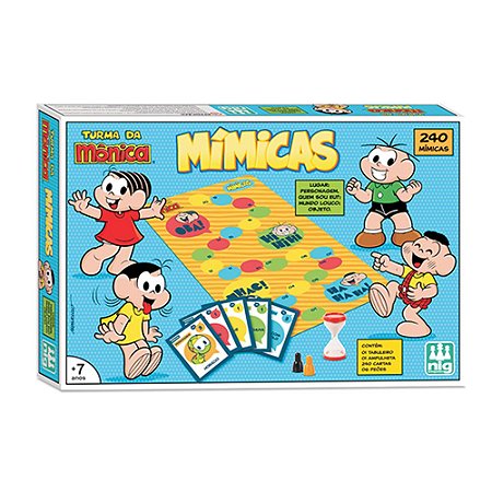 Jogo da Memória Turma da Mônica Brinquedo Educativo - Jak