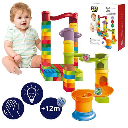 Brinquedo Infantil Educativo Didático Pedagógico Para Bebê 1 ano 2 anos 3  anos Kit Divertido Encaixar Peças