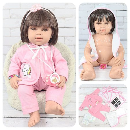 Boneca Bebe Reborn Original Realista