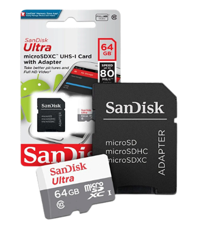 Cartao Memoria Sandisk 64gb Ultra Classe 10 - LOJA 17