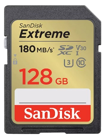 CARTAO DE MEMORIA SD SANDISK 128GB 180MB/S