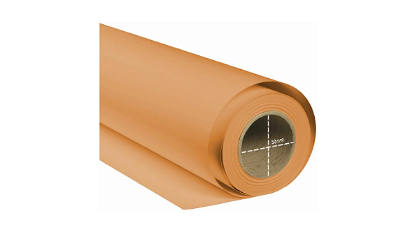 FUNDO INFINITO DE ROLO PAPEL OCRE TAM. 2X5 M