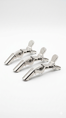 Hair Clip Prateado ColorProBrasil