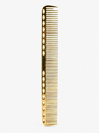 Pente de Corte Alumínio 21CM Dourado