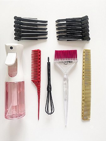 Kit Bancada Colorista Completa Clip Preto